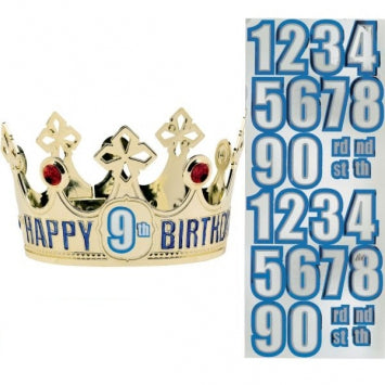 Customized Happy Birthday Crown