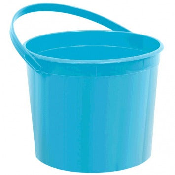 Plastic Bucket - Caribbean 6 1/4in Dia x 4 1/2in H