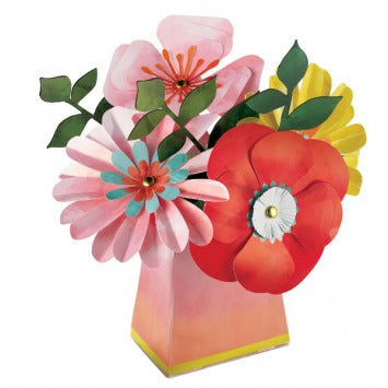 Bright Florals Paper Flower Centerpiece