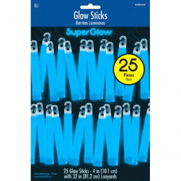 Glow Stick Mega Value Pack - Blue 4in 25/ct