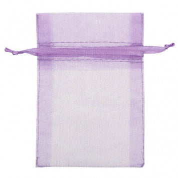 Lilac Organza Bags 4in x 3in 24/ct