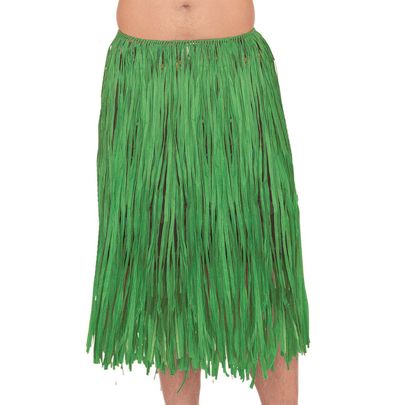 Green Grass Skirt - Adult XL 28in x 42in 1/ct