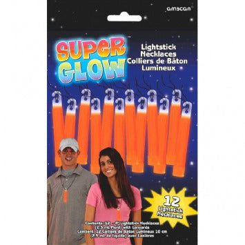 Glow Stick Value Pack - Orange 4in 12/ct