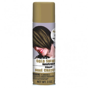 Shimmer Gold Hair Spray 3oz