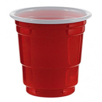 Shot Glasses - Red 2oz 30/ct