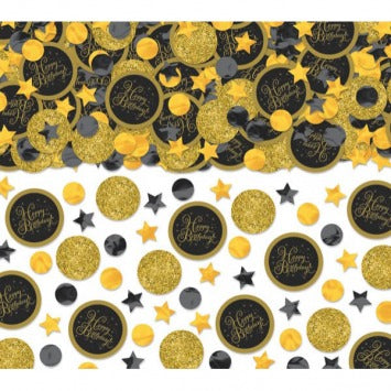 Gold Birthday Confetti 2.5oz