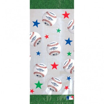 Rawlings™ Baseball Cello Party Bags 11 1/2in H x 5in W x 3 1/4in D 20/ct