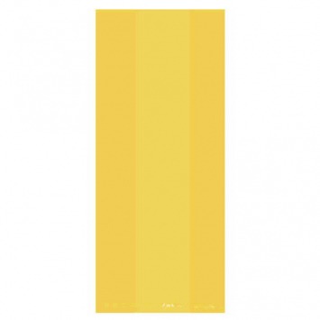 Yellow Sunshine Small Cello Party Bags 9 1/2in H x 4in W x 2in D 25/ct