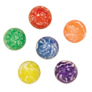 Marble Bounce Balls 49mm 6/ct
