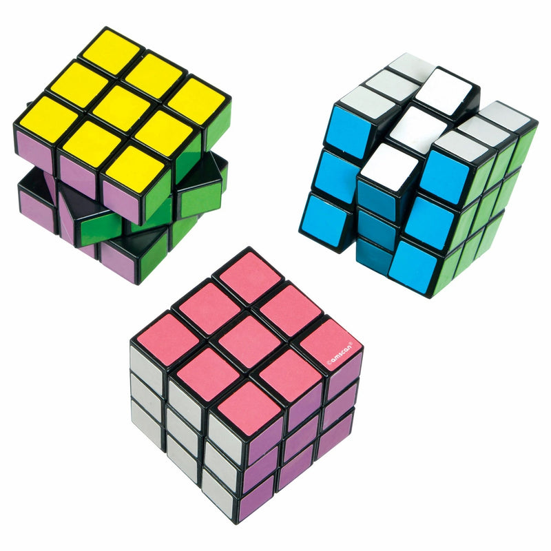 Puzzle Cube High Count Favor 1 1/8in x 1 1/8in x 1 1/8in 12/ct