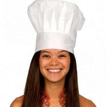 Disposable Chef's Hat 10 34in x 10 3/4in