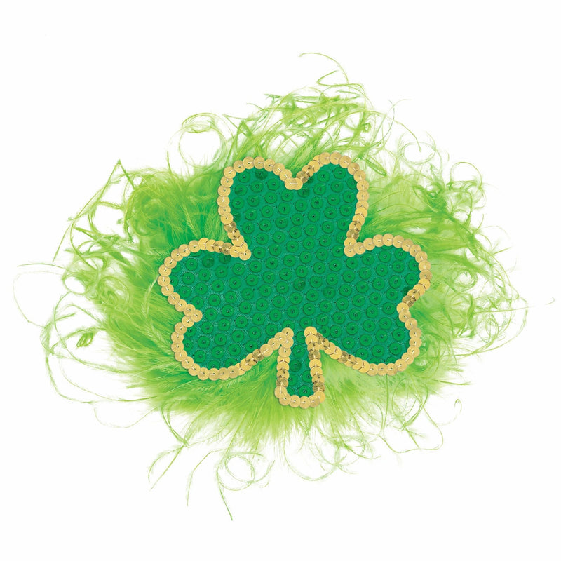 Giant Shamrock Hair Clip 4in x 4in 1/ct