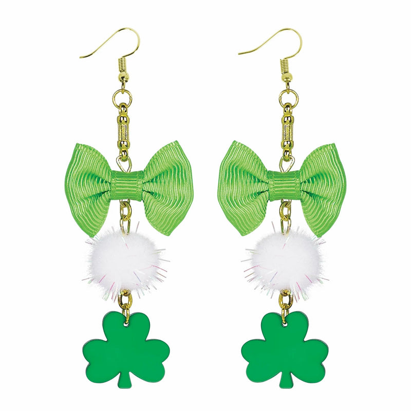 Irish Spirit Earrings 3 1/2in x 1 1/4in 1/ct