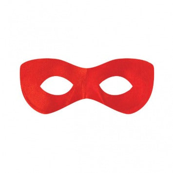 Red Super Hero Mask 2 7/8in H x 8 1/4in W