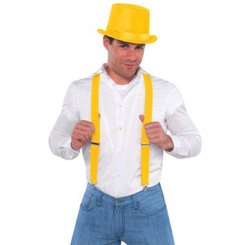 Yellow Suspenders - One Size