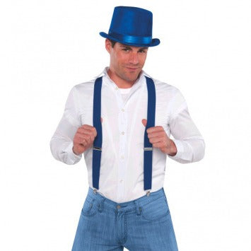 Blue Suspenders - One Size