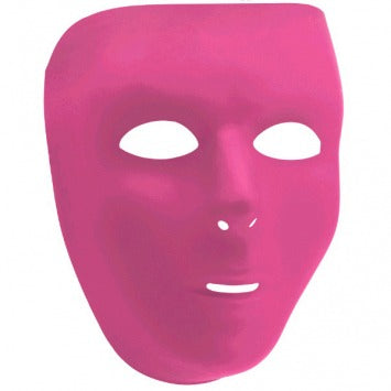 Pink Full Face Mask 6 1/4in x 7 3/4in