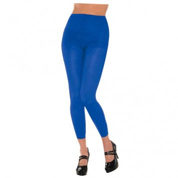 Blue Footless Tights - One Size