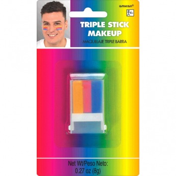 Rainbow Triple Stick Makeup .27oz