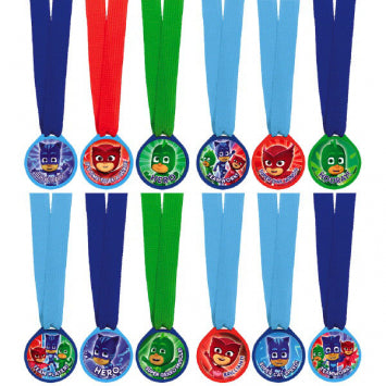 PJ Masks Mini Award Medals 12/ct