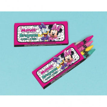 ©Disney Minnie Mouse Happy Helpers Mini Crayon Favors 12/ct