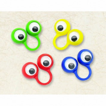 Googley-eye Ring Bulk Favor 1 1/2in x 1 3/16in