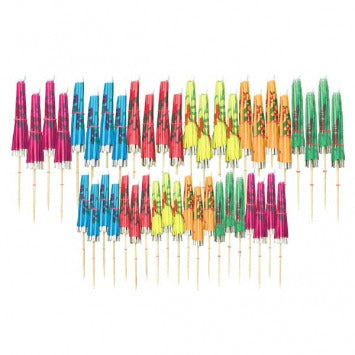 Parasol Assorted Picks 4in 144/ct