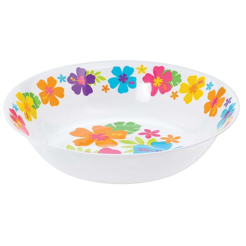 Hibiscus White Large Bowl 13in 1/ct