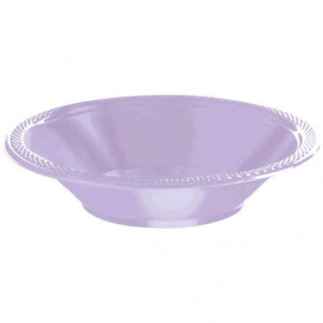 Lavender Plastic Bowls, 12oz 20/CT