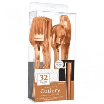 Premium Cutlery Asst. - Rose Gold 32/ct