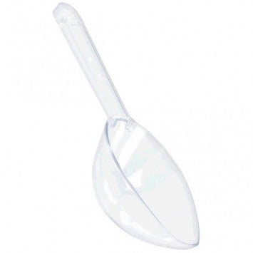 Plastic Scoop - Clear 6 1/2in