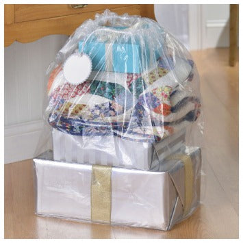 Gift Sack - Clear Plastic 44in x 36in