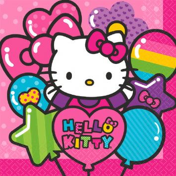 Hello Kitty Rainbow Luncheon Napkins 16/ct