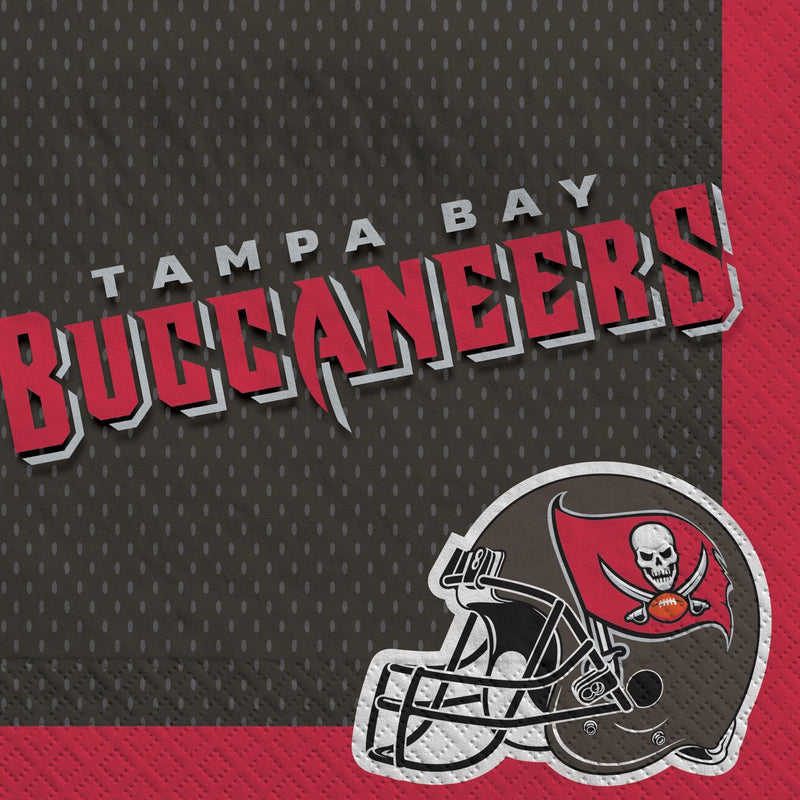 Tampa Bay Buccaneers Lunch Napkins 16/ct