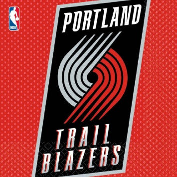 Portland Trail Blazers Luncheon Napkins 16/ct