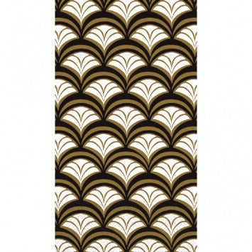 Gold Scallop Guest Towels 16/ct