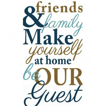 Friends & Family Guest Towels 16/ct