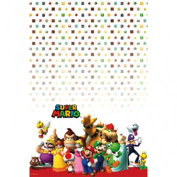 Super Mario Brothers™ Plastic Table Cover 54in x 96in
