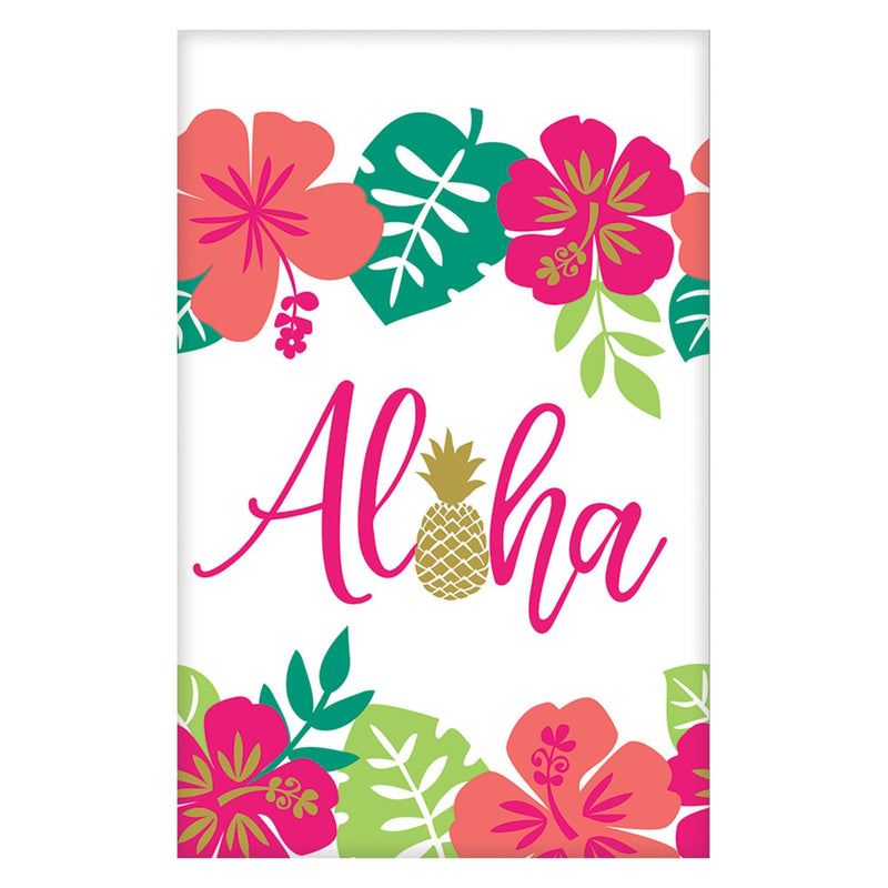 Aloha Paper Table Cover 54in x 102in 1/ct