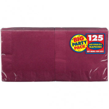 Berry Big Party Pack Beverage Napkins 125/ct