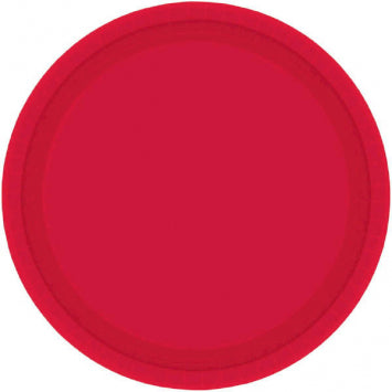 Apple Red Paper Plates, 7" 20/ct