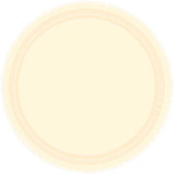 Vanilla Crème Paper Plates, 7" 20/CT