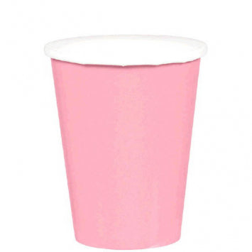 New Pink Paper Cups, 9oz. 20/CT