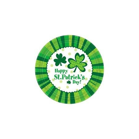 St. Patrick's Day Cheer Dessert Plates 7in 60/ct