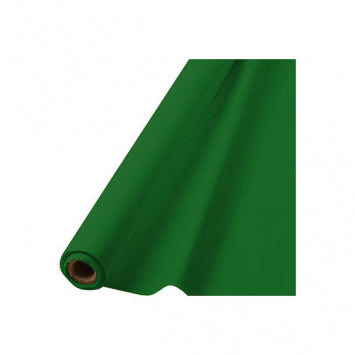 Festive Green Solid Table Roll, 40in x 100ft