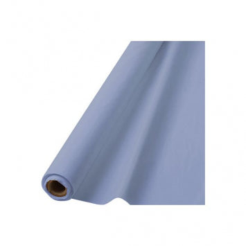 Pastel Blue Solid Table Roll, 40in x 100ft