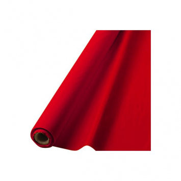 Apple Red Solid Table Roll, 40in x 100ft