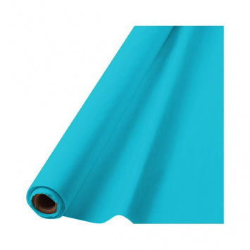 Caribbean Blue Solid Table Roll, 40in x 100ft
