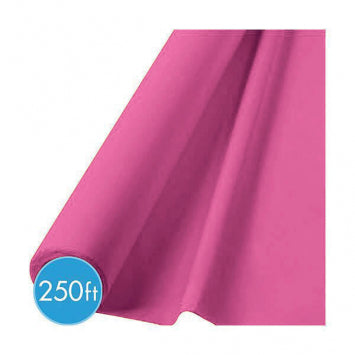 Bright Pink Jumbo Table Roll 40in x 250ft