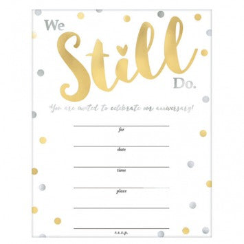 We Still Do Value Pack Invitations 6in x 4in 20/ct